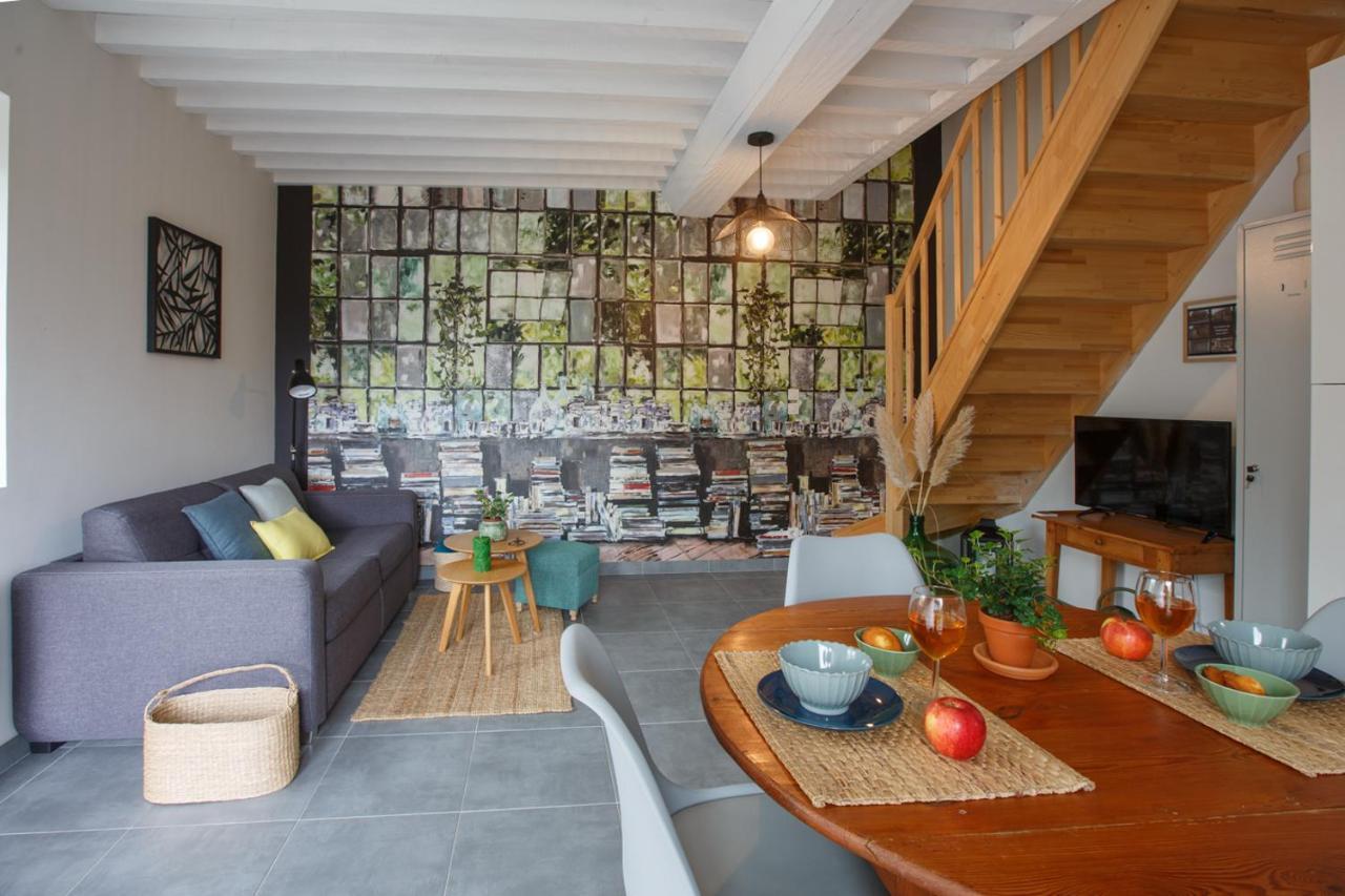 Gites De Charme Pour 2 Au Calme Aux Portes De Bayeux By Le Clos Poulain Nonant Exterior photo